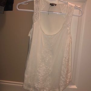 express white floral tank top